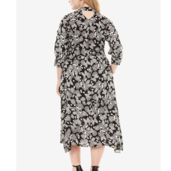 NWT Print Belted Shirtdress - Picture 6 of 6